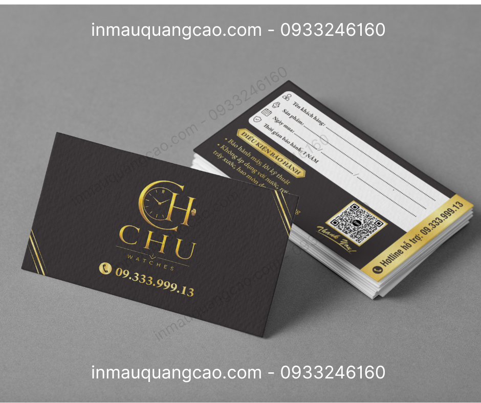 Mẫu card visit thẻ thông tin khách hàng - in thẻ thông tin khách hàng Bình Dương